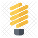 Spiral Tube Power Light Icon