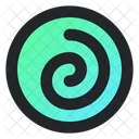 Spirale Design Vektor Symbol