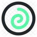 Spirale Design Vektor Symbol