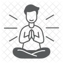 Spiritual Meditation Mindfulness Icon