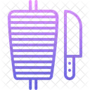 Spit Meat Shawarma Icon