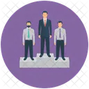 Spitzenposition Gewinner Leistung Icon