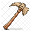Spitzhacke Bergbau Werkzeug Symbol