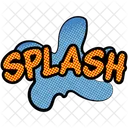 Splash Bubble Splash Bubble Speech Icon