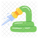 Summer Sand Bucket Beach Umbrella Icon