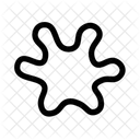 Splatter Paint Ink Icon