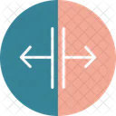 Split Arrow Direction Icon