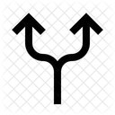 Arrow Split Divide Icon