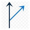 Split Twoways Route Icon