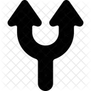 Arrow Split Branch Icon