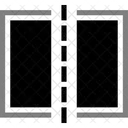 Split Cut Cutting Icon