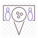 Split Split Bowling Bowling Icon