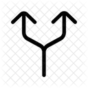 Split Line Direction Icon