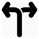 Split Arrow Direction Icon