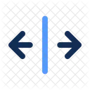Split Arrow Direction Icon