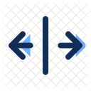 Split Arrow Direction Icon