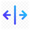 Split Arrow Direction Icon