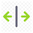 Split Arrow Direction Icon