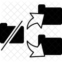 Split Divide Separation Icon