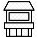Split Level House Icon