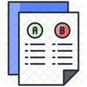 Split testing  Icon