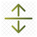 Split vertical arrow  Icon