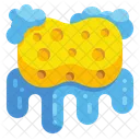 Sponge Cleaning Washing Icon