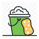 Sponge Bucket  Icon