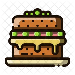 Sponge Cake  Icon