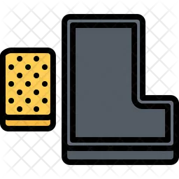 Sponge Mat  Icon