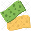 Two Sponges Cloth Icon