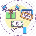 Virtual Event Giveaway Icon