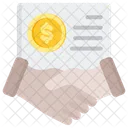 Sponsorship Business Deal Icon