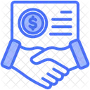 Sponsorship Business Deal Icon