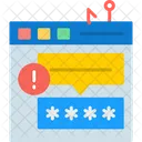 Spoofing Phishing Attack Icon