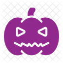 Spooky Pumpkin Halloween Icon