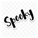 Spooky Halloween Scary Icon