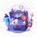 Spooky Bag Suitcase Spooky Things Icon