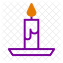 Spooky Candle Candle Halloween Candle Icon