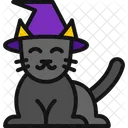 Spooky Cat Witch Cat Spooky Icon