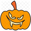 Spooky Decoration Holiday Symbol Pumpkin Carving 아이콘