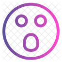 Spooky Emoticon Cute Emoji Icon
