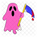 Spooky Ghost Ghost Lamp Gas Lamp Icon
