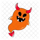 Spooky Ghost Ghost Lamp Gas Lamp Icon