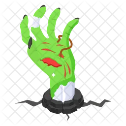 Spooky Hand  Icon