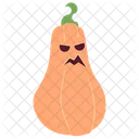 Spooky oblong pumpkin  Icon