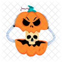 Halloween Gourd Halloween Squash Spooky Pumpkin Icon