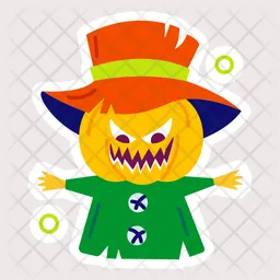 Spooky Scarecrow  Icon