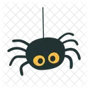 Spooky Spider Halloween Arachnid Web Spider Icon