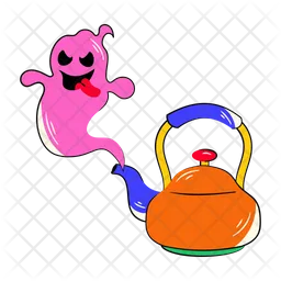 Spooky Teapot  Icon